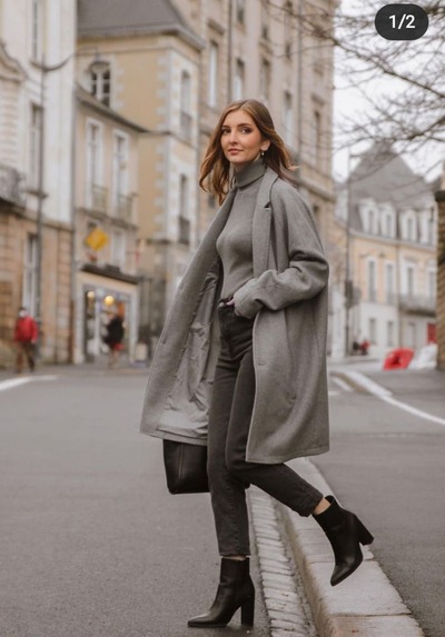 С чем носить серые джинсы: образы с серыми джинсами с фото и видео