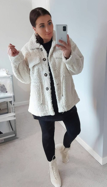 С чем носить пальто-рубашку: стильные образы с рубашкой-пальто – фото и видео